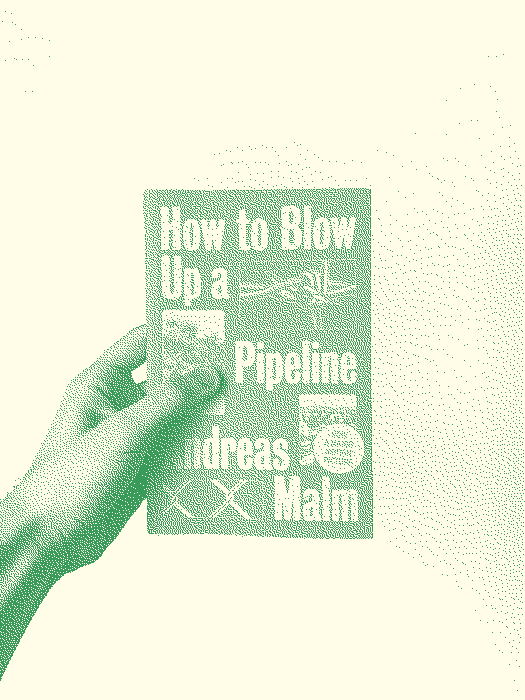 fotka obálky knihy How To Blow Up a Pipeline